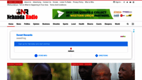 What Nehandaradio.com website looked like in 2021 (2 years ago)