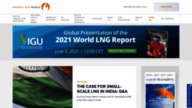 What Naturalgasworld.com website looked like in 2021 (2 years ago)