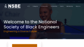 What Nsbe.org website looked like in 2021 (2 years ago)