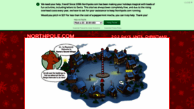 What Northpole.com website looked like in 2021 (2 years ago)
