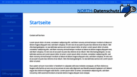 What North.de website looked like in 2021 (2 years ago)