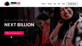 What Now.gg website looked like in 2021 (4 years ago)