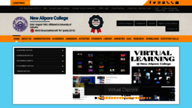 What Newaliporecollege.ac.in website looked like in 2021 (2 years ago)