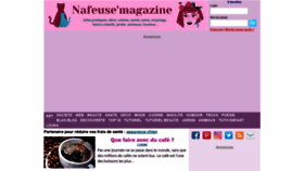 What Nafeusemagazine.com website looked like in 2021 (2 years ago)