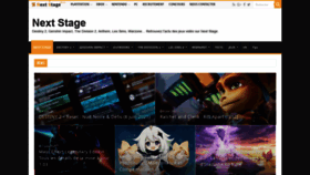 What Next-stage.fr website looked like in 2021 (2 years ago)