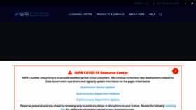 What Nipr.com website looked like in 2021 (2 years ago)