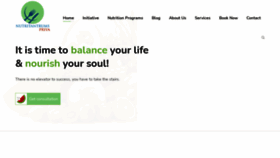 What Nutritantrums.com website looked like in 2021 (3 years ago)