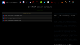 What Nbastreams.me website looked like in 2021 (2 years ago)