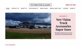 What Newvisiontruckaccessories.com website looked like in 2021 (2 years ago)