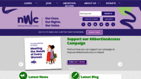 What Nwci.ie website looked like in 2021 (5 years ago)