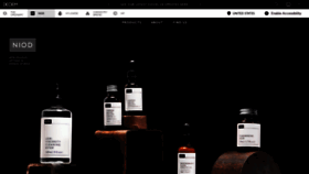 What Niod.com website looked like in 2021 (2 years ago)