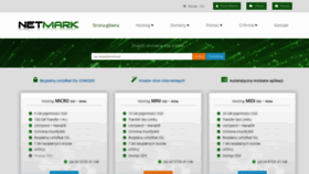 What Netmark.pl website looked like in 2021 (2 years ago)