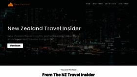 What Newzealandtravelinsider.com website looked like in 2021 (2 years ago)