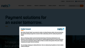 What Nets.eu website looked like in 2021 (4 years ago)