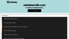 What Nethabercilik.com website looked like in 2021 (2 years ago)