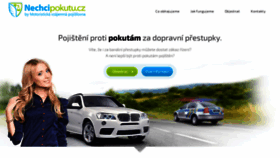 What Nechcipokutu.cz website looked like in 2021 (2 years ago)