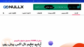 What Nullx.net website looked like in 2021 (2 years ago)