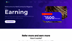 What Netcontacts.com.ng website looked like in 2021 (2 years ago)