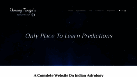 What Nadi-astrology.com website looked like in 2021 (2 years ago)