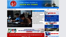 What Nuithanh.quangnam.gov.vn website looked like in 2021 (2 years ago)