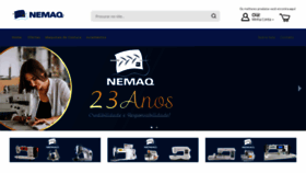 What Nemaq.com.br website looked like in 2021 (2 years ago)