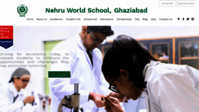 What Nehruworldschool.com website looked like in 2021 (2 years ago)