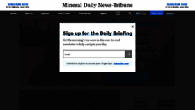 What Newstribune.info website looked like in 2021 (5 years ago)