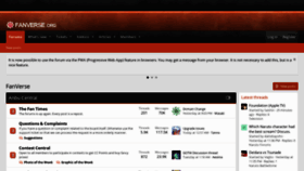 What Narutoforums.org website looked like in 2021 (2 years ago)