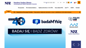 What Nfz-szczecin.pl website looked like in 2021 (5 years ago)