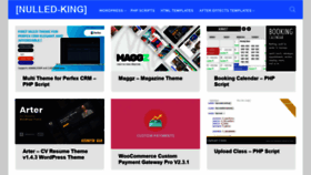 What Nulled-king.com website looked like in 2021 (2 years ago)