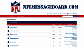 What Nflmessageboard.com website looked like in 2021 (2 years ago)