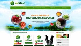 What Nufitech.com website looked like in 2021 (2 years ago)