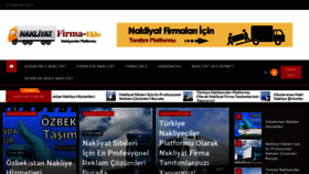 What Nakliyatfirmaekle.com website looked like in 2021 (2 years ago)