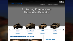What Navistardefense.com website looked like in 2021 (2 years ago)