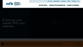 What Nfk.nl website looked like in 2021 (2 years ago)
