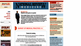 What Nationalreviewofmedicine.com website looked like in 2021 (2 years ago)