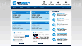 What Netstrefa.pl website looked like in 2021 (2 years ago)