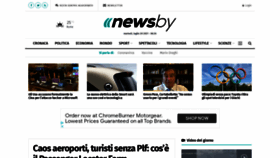 What Newsby.it website looked like in 2021 (2 years ago)