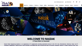 What Naizak.com website looked like in 2021 (2 years ago)