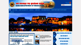 What Ngoaivuquangnam.gov.vn website looked like in 2021 (2 years ago)