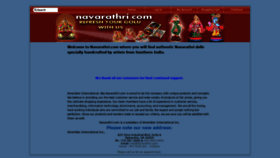 What Navarathri.com website looked like in 2021 (2 years ago)