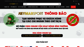 What Neymarsport.com website looked like in 2021 (2 years ago)