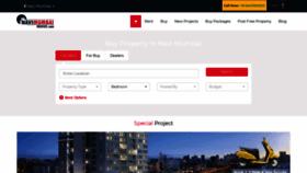 What Navimumbaihouses.com website looked like in 2021 (2 years ago)