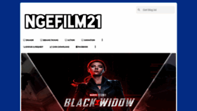 What Ngefilm21.xyz website looked like in 2021 (2 years ago)