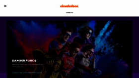 What Nickelodeon.fr website looked like in 2021 (2 years ago)