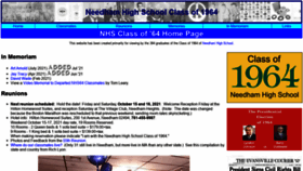 What Nhs64.org website looked like in 2021 (2 years ago)