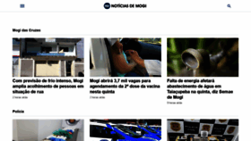 What Noticiasdemogi.com.br website looked like in 2021 (2 years ago)
