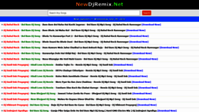 What Newdjremix.net website looked like in 2021 (2 years ago)