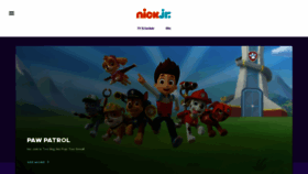 What Nickjr.co.uk website looked like in 2021 (2 years ago)
