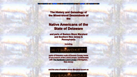 What Nativeamericansofdelawarestate.com website looked like in 2021 (2 years ago)